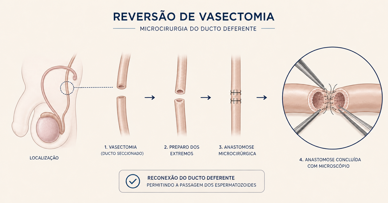 Reversão de vasectomia: quando é possível e como é feita